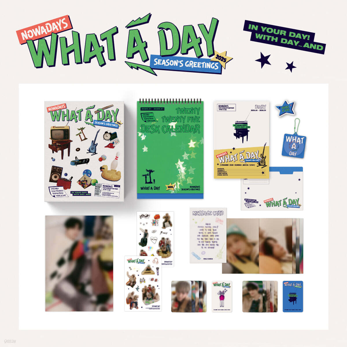 NOWADAYS (나우어데이즈) 2025 SEASON'S GREETINGS [WHAT A DAY]