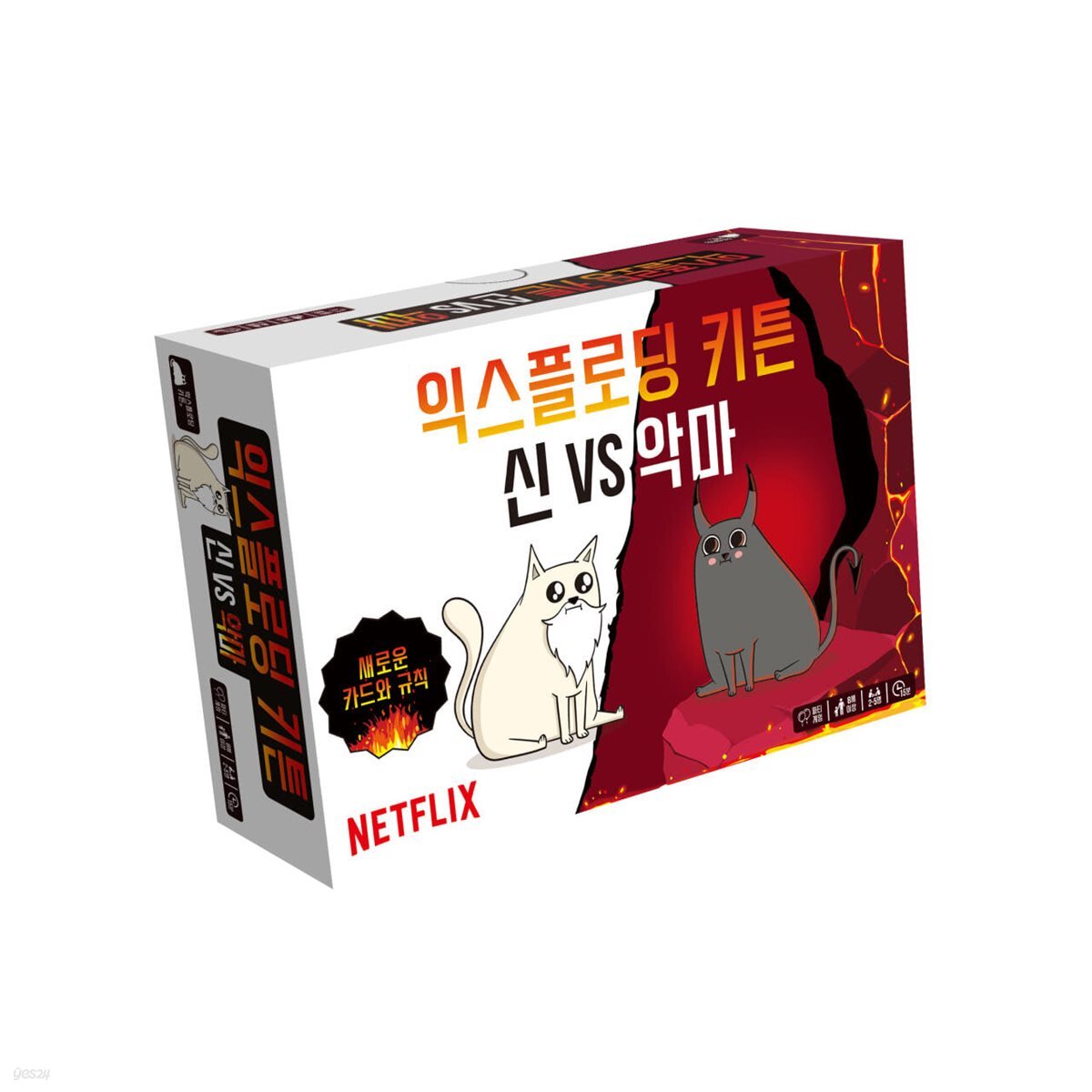 [예스24배송] 익스플로딩 키튼 신 대 악마 / 보드게임[8세이상]