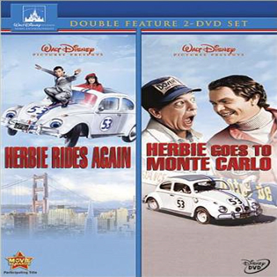 Herbie Rides Again/Herbie Goes to Monte Carlo ( - ƿ/ - īο )(ڵ1)(ѱ۹ڸ)(DVD)