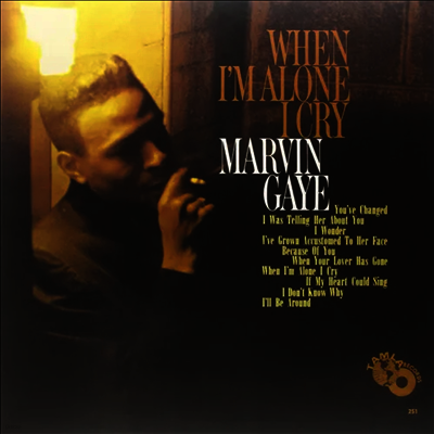 Marvin Gaye — When I'm Alone I Cry (Mono Edition) 앨범 커버
