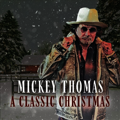 Mickey Thomas — A Classic Christmas 앨범 커버
