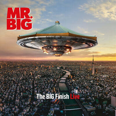 Mr. Big — The Big Finish Live 앨범 커버