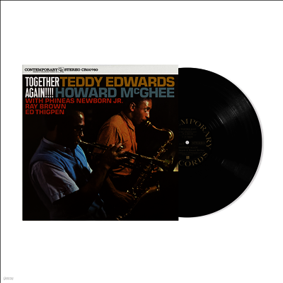Teddy Edwards,Howard Mcghee — Together Again!!!! (Contemporary Records Acoustic Sounds Series) 앨범 커버