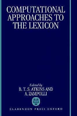 Computational Approaches to the Lexicon