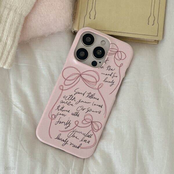 spend lovely time 아이폰 16pro 케이스 하드