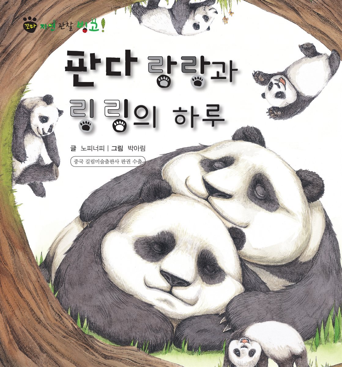 꼬마 자연 관찰 빙고. 06 판다 랑랑과 링링의 하루