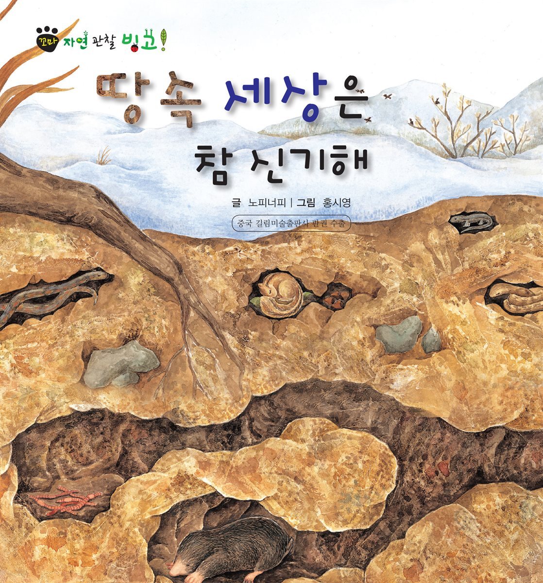 꼬마 자연 관찰 빙고. 54 땅 속 세상은 참 신기해