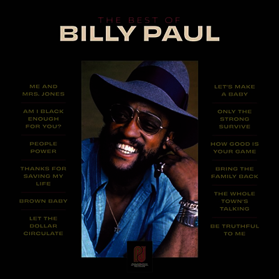 Billy Paul — The Best Of Billy Paul 앨범 커버