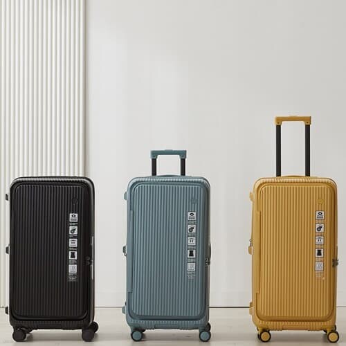 KO 르보치 벨러 캐리어 28 인치(PC, 전면오픈, YKK지퍼, 히나모토휠, 확장바디, TSA락)