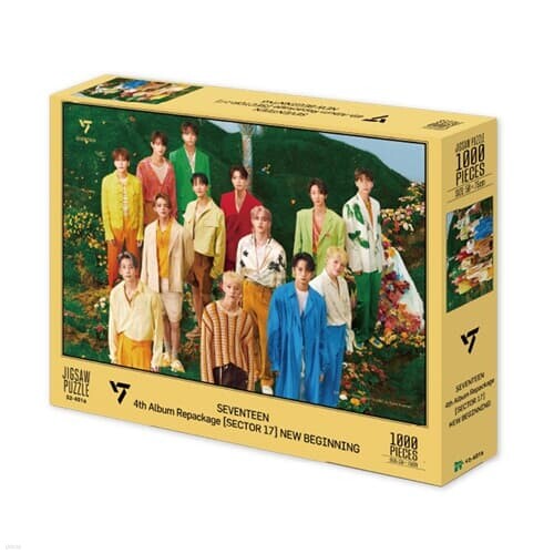 직소퍼즐-세븐틴 1000P-4집 앨범 리패키지 섹터 17 뉴비기닝