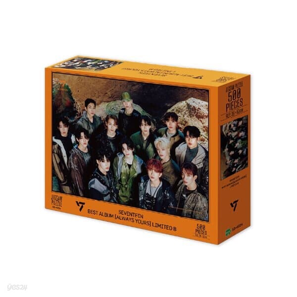 직소퍼즐-세븐틴 500P-베스트 앨범 [ALWAYS YOURS] LIMITED B