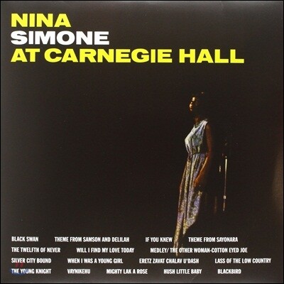 Nina Simone — At Carnegie Hall (Limited Edition) 앨범 커버