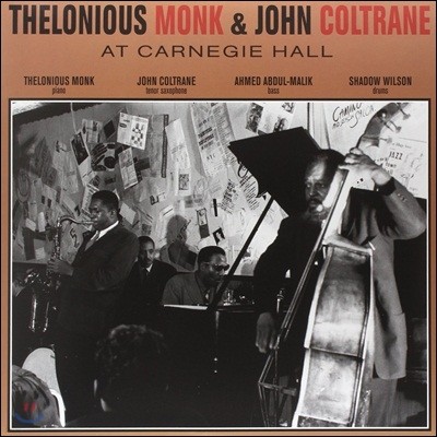Thelonious Monk & John Coltrane — At Carnegie Hall (Limited Edition) 앨범 커버