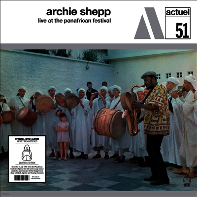 Archie Shepp — Live At The Pan-African Festival 앨범 커버