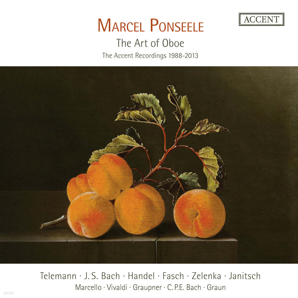Marcel Ponseele 마르셀 퐁젤 Accent 레이블 오보에 명연주 모음집 (The art of Oboe)