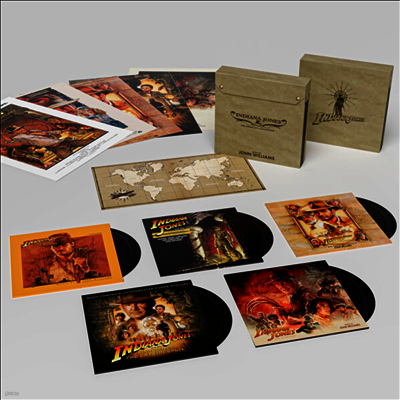 John Williams — Indiana Jones: The Complete Collection (인디아나 존스 컴플리트 컬렉션) (Soundtrack) 앨범 커버