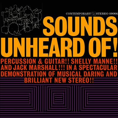 Shelly Manne & Jack Marshall — Sounds Unheard Of 앨범 커버