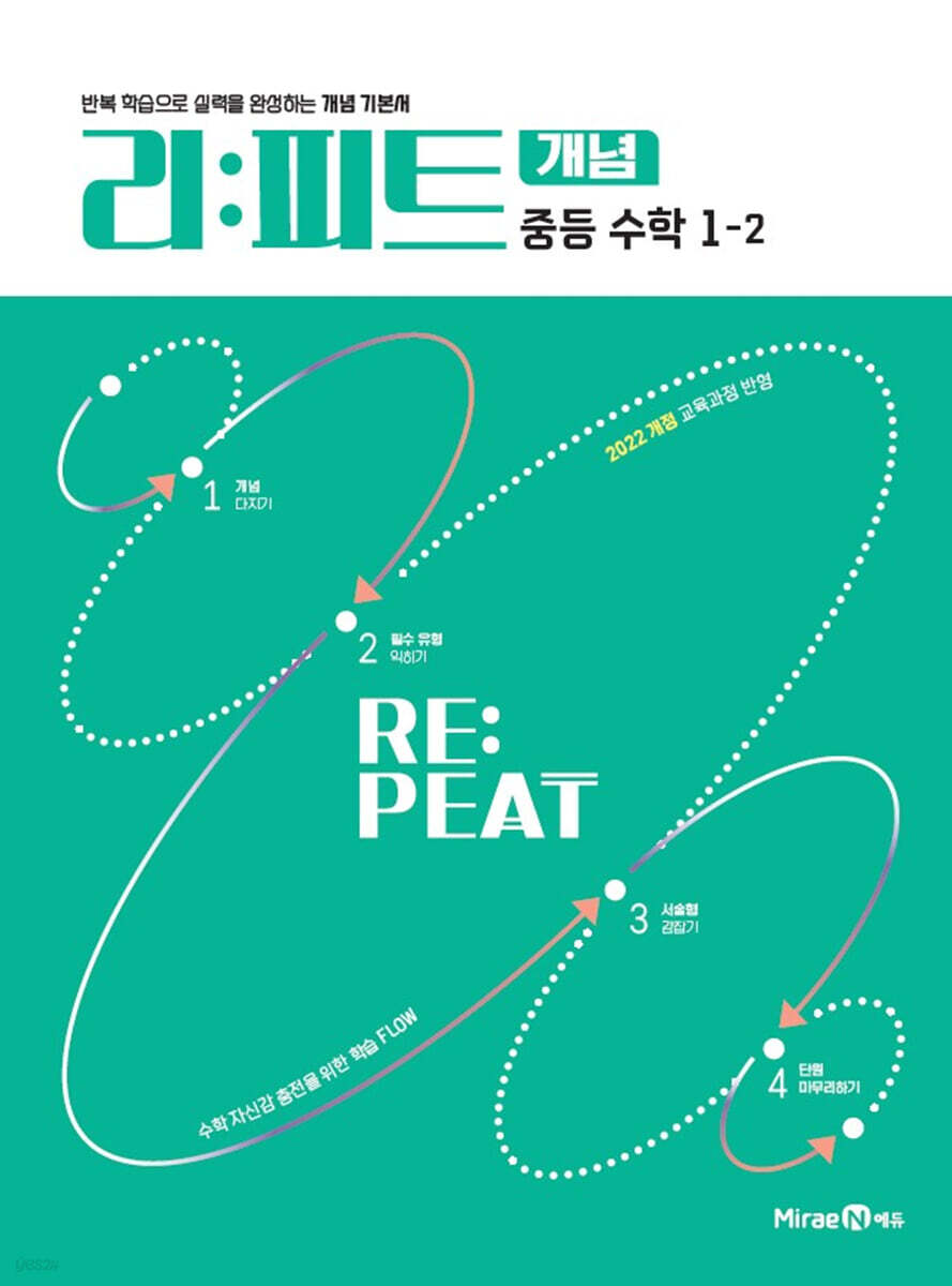 리피트 개념 중등 수학 1-2 (2026년용)