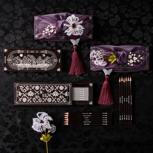 [예스24배송] 동아 815 광복절 연필 6본입 나전칠기 에디션 한정판