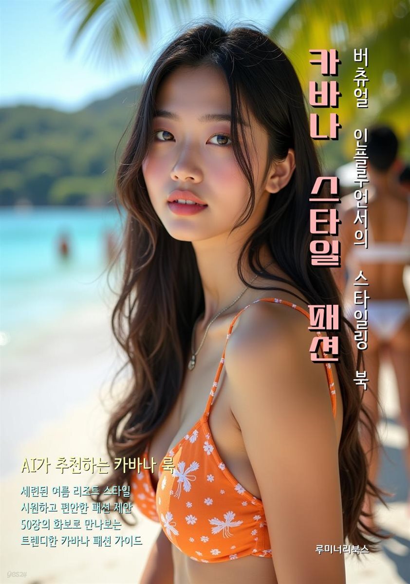 카바나 스타일 패션 버츄얼 인플루언서의 스타일링 북
