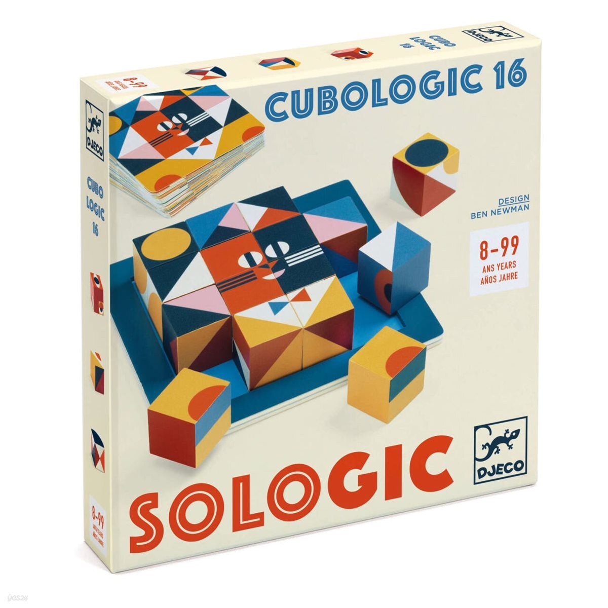 아스모디 보드게임 CUBOLOGIC 16 큐브 로직 16