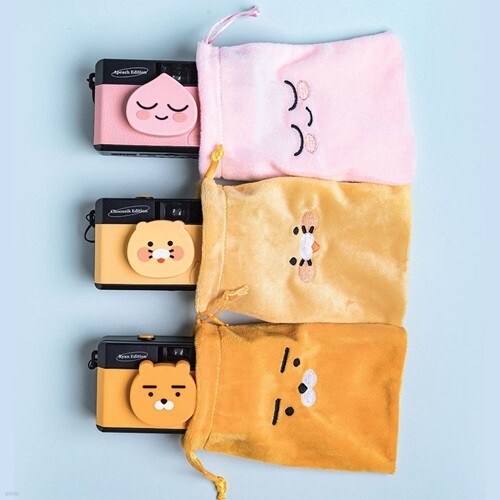 [카카오프렌즈 에디션] 필름카메라 춘식이 라이언 어피치 3종 중 택1