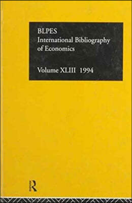 IBSS: Economics: 1994 Vol 43