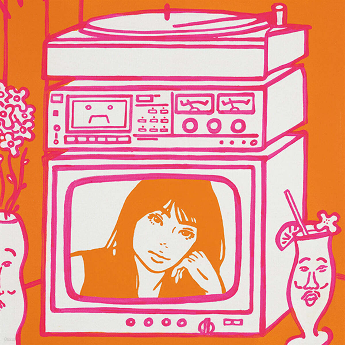 Towa Tei (토와 테이) - ZOUNDTRACKS [클리어 핑크 컬러 LP]