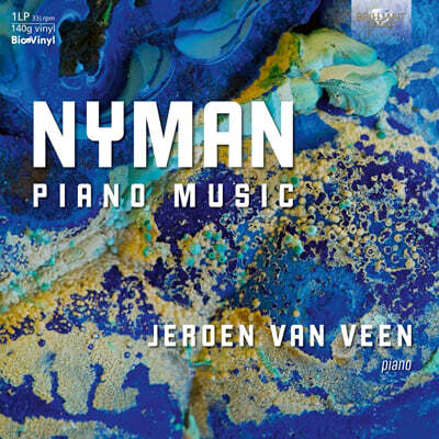 Jeroen van Veen — Jeroen van Veen 마이클 니만: 피아노 음악 (Michael Nyman: Complete Piano Music) 앨범 커버