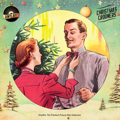 Various — Wagram 레이블 크리스마스 음악 모음집 (Christmas Crooners) 앨범 커버