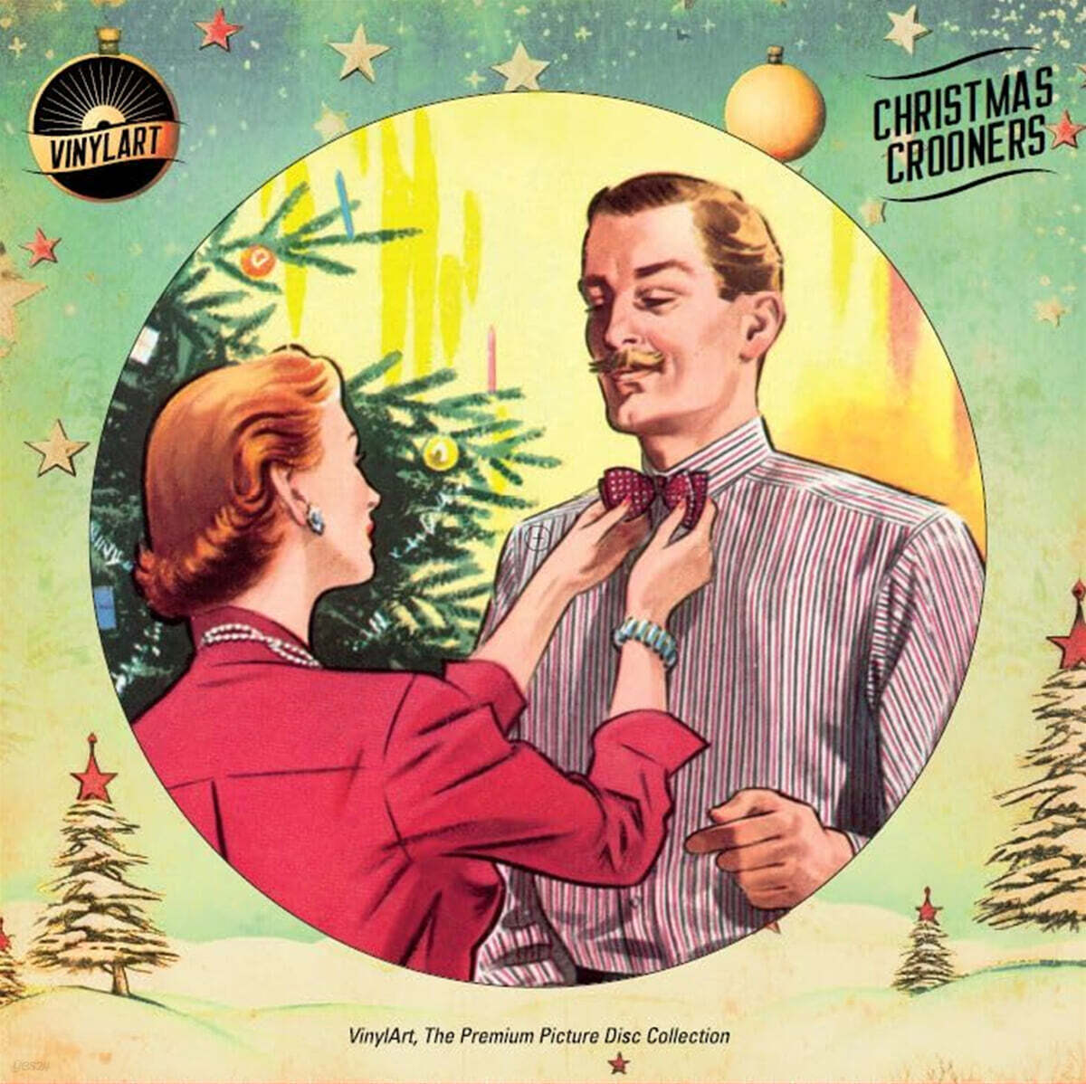 Wagram 레이블 크리스마스 음악 모음집 (Christmas Crooners) [픽쳐디스크 LP]