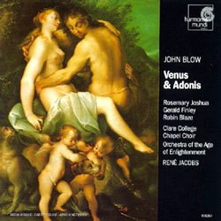 Blow : Venus & Adonis : Rene Jacobs