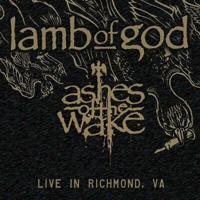 Lamb of God — Ashes of the Wake - Live in Richmond, Va. 앨범 커버