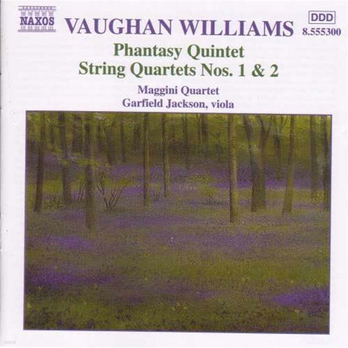 Garfield Jackson 본 윌리엄스: 현악 사중주 1, 2번 (Vaughan Williams : String Quartets Nos. 1, 2)
