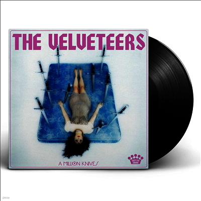 Velveteers — Million Knives 앨범 커버