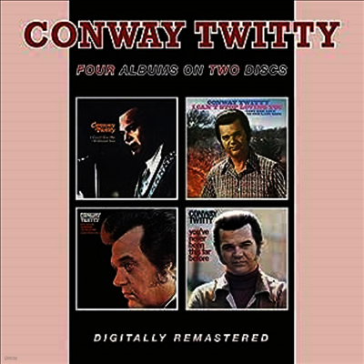 Conway Twitty - I Ca'nt See Me Without You/I Can't Stop Loving You/She Needs Someone To Hold Her (When She Cries)/Youve Never Been This Far Before (Remastered)(4 On 2CD)