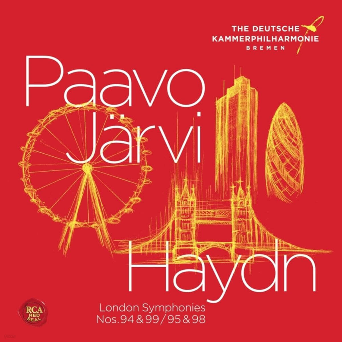 Paavo Jarvi 하이든: 런던 교향곡 94번 `놀람`, 95번, 98번, 99번 (Haydn: London Symphonies Vol. 2)