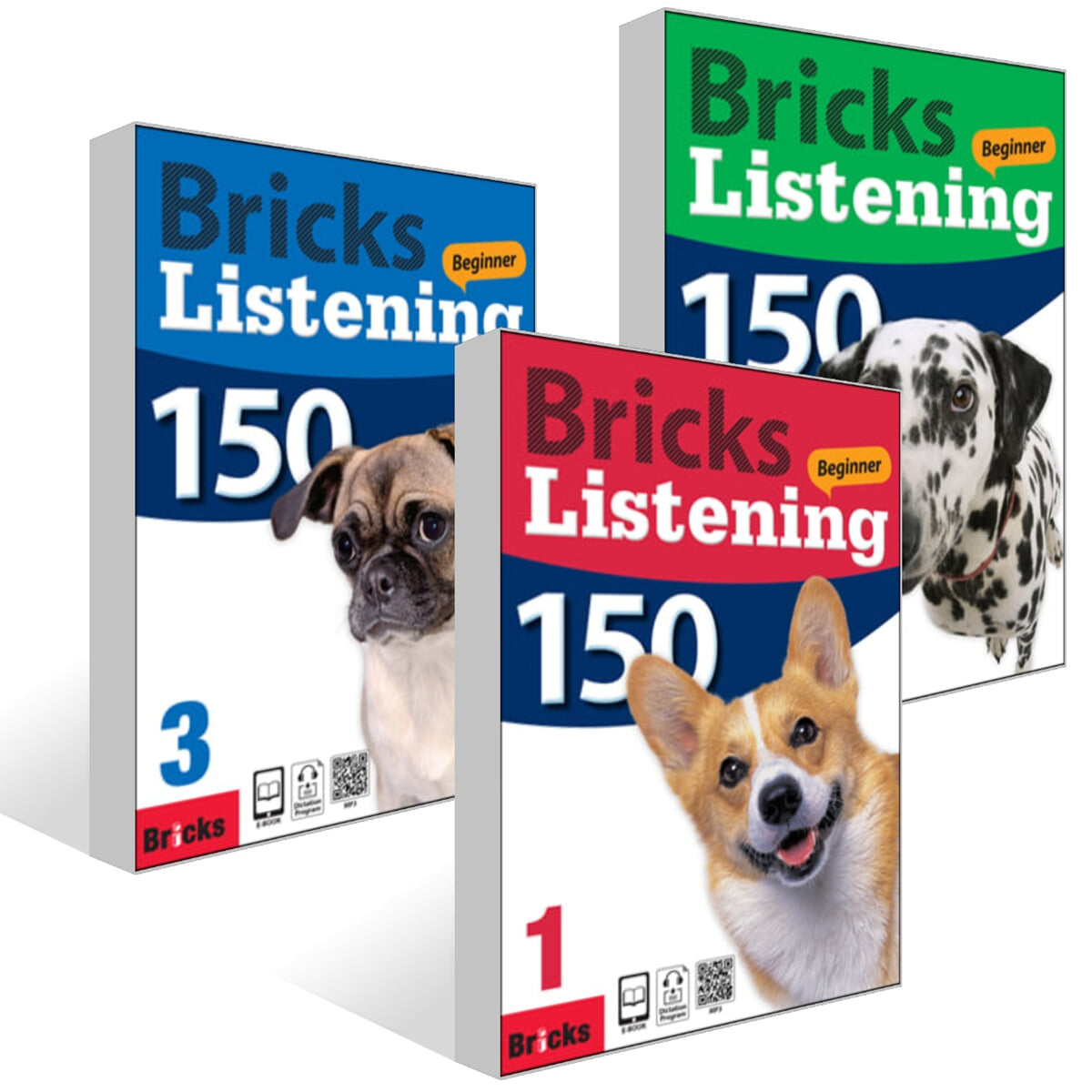 Bricks Listening Beginner 150- 1~3권 세트