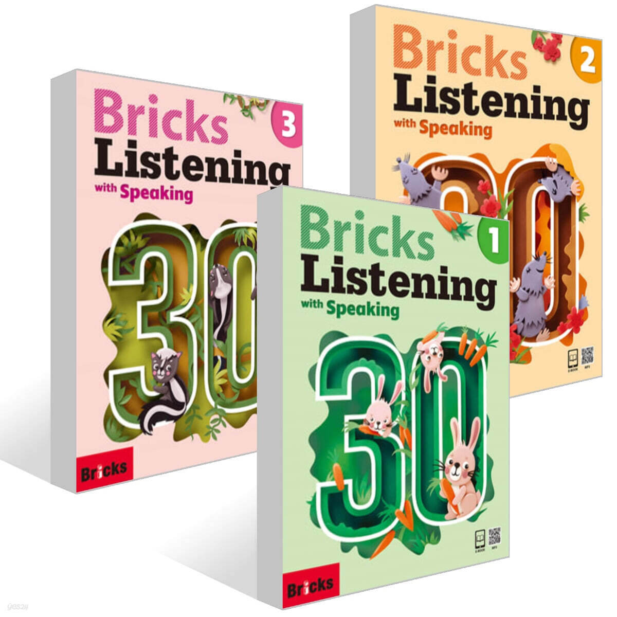 Bricks Listening with Speaking 30 : 1~3권 세트