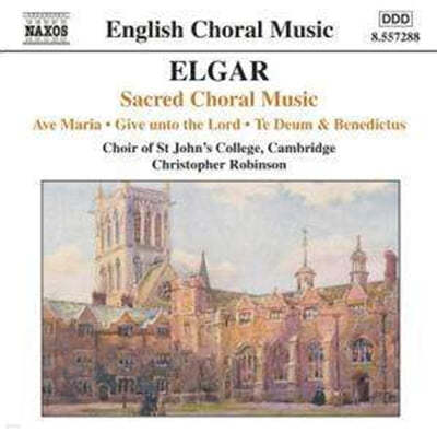 Christopher Robinson 엘가: 합창 음악 모음집 (Elgar : Sacred Choral Music) 
