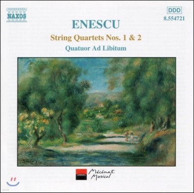 Ad Libitum Quartet ׽:   1 2 (George Enescu: String Quartets)