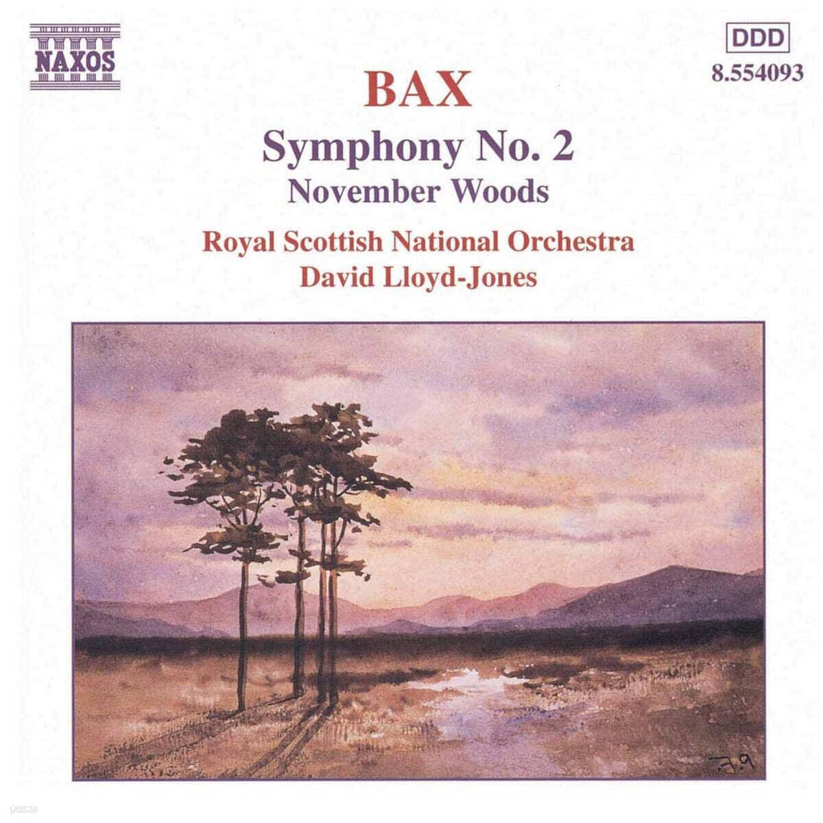 David Lloyd-Jones 아놀드 백스: 교향곡 2번 (Arnold Bax : Symphony No.2 in E minor and C Major)