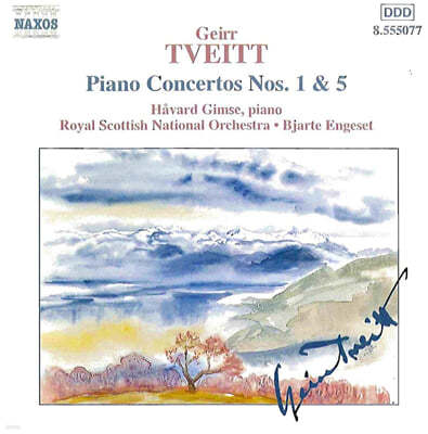 Havard Gimse 게이르 트베이트: 피아노 협주곡 1, 5번 (Geirr Tveitt : Piano Concertos Nos.1, 5) 