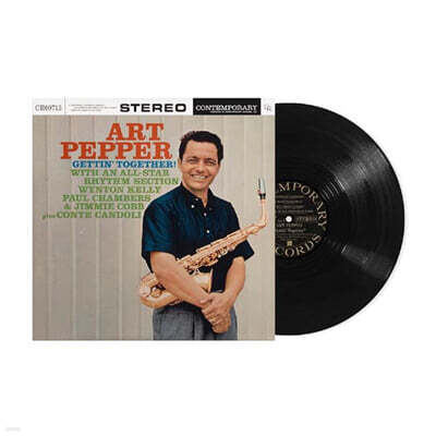Art Pepper — Gettin' Together 앨범 커버