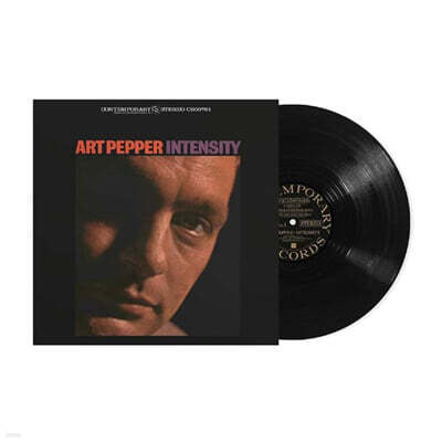 Art Pepper — Intensity 앨범 커버