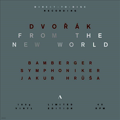 Jakub Hrusa — 드보르작: 교향곡 9번 '신세계로부터' (Dvorak: Symphony No.9 'From The New World') - Jakub Hrusa 앨범 커버