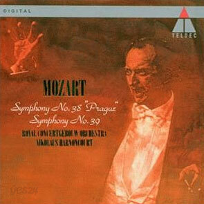 Mozart : Symphony No.38 & 39 : Royal Concertgebouw OrchestraㆍHarnoncourt
