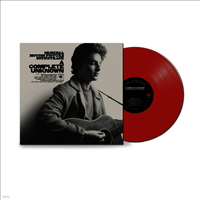 Timothee Chalamet — A Complete Unknown (어 컴플리트 언노운) (Soundtrack) 앨범 커버