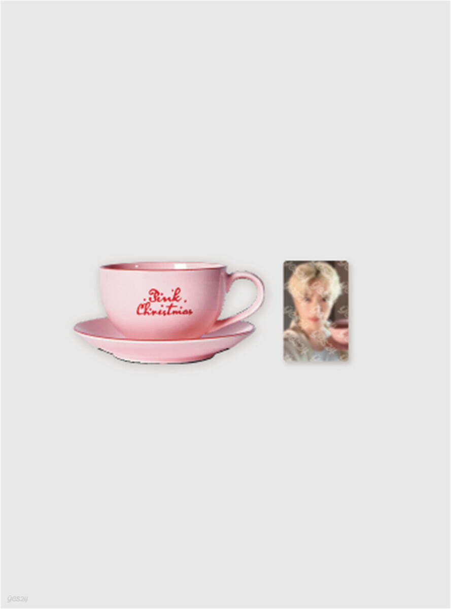 [2024 PINK CHRISTMAS] CUP &amp; SAUCER SET [NCT 127_DOYOUNG ver.]