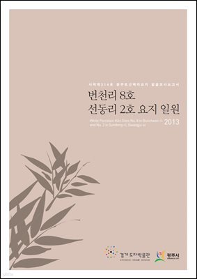 번천리 8호 선동리 2호 일원